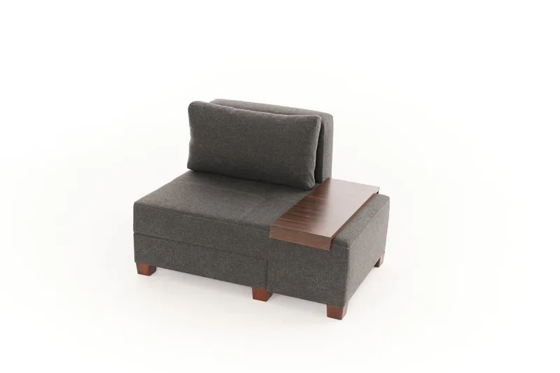 Perenna Bäddfåtölj - Antracit - Möbler - Fåtölj & stolar - Fåtölj - Bäddfåtölj