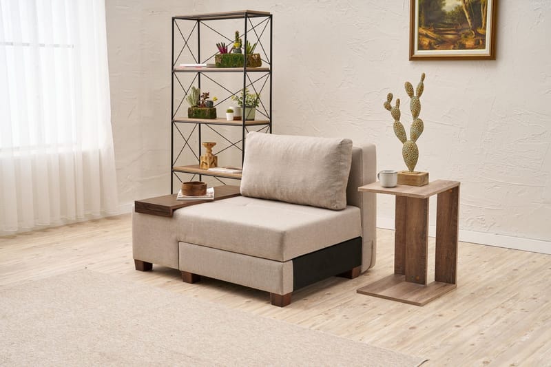 Perenna Bäddfåtölj - Creme - Möbler - Fåtölj & stolar - Fåtölj - Bäddfåtölj