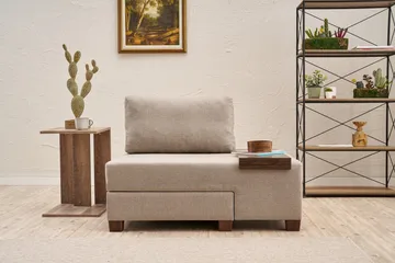 Perenna Bäddfåtölj - Creme - Möbler - Fåtölj & stolar - Fåtölj - Bäddfåtölj