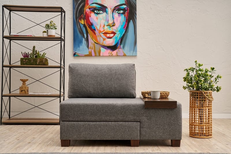 Perenna Bäddfåtölj - Grå - Möbler - Fåtölj & stolar - Fåtölj - Bäddfåtölj