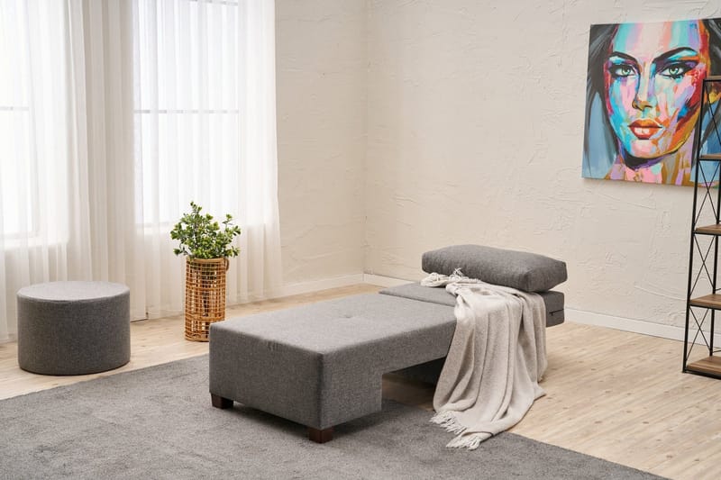 Perenna Bäddfåtölj - Grå - Möbler - Fåtölj & stolar - Fåtölj - Bäddfåtölj