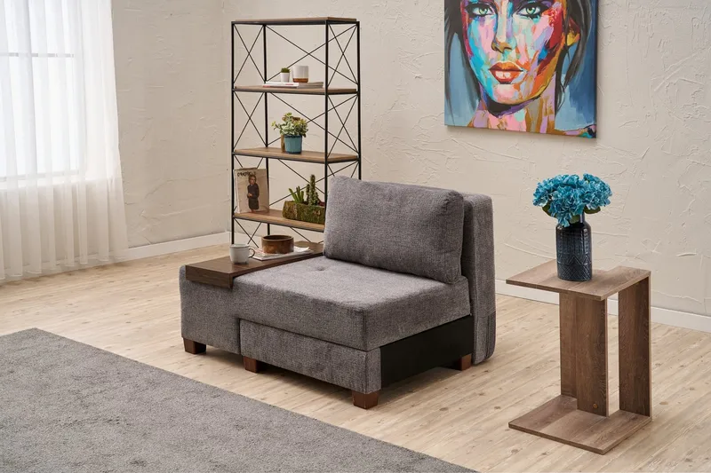 Perenna Bäddfåtölj - Grå - Möbler - Fåtölj & stolar - Fåtölj - Bäddfåtölj