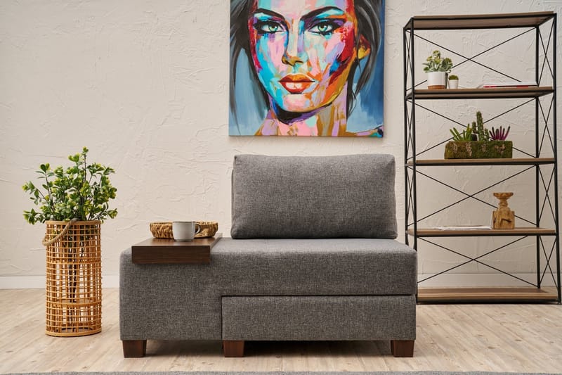 Perenna Bäddfåtölj - Grå - Möbler - Fåtölj & stolar - Fåtölj - Bäddfåtölj