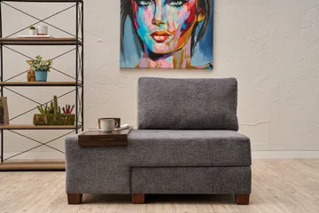 Perenna Bäddfåtölj - Grå - Möbler - Fåtölj & stolar - Fåtölj - Bäddfåtölj