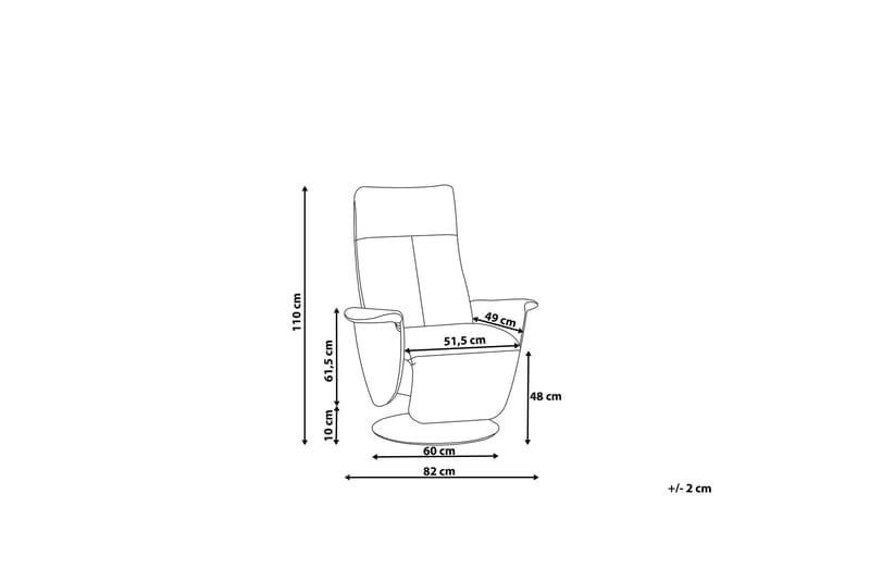 Prime Fåtölj - Grå - Möbler - Fåtölj & stolar - Fåtölj