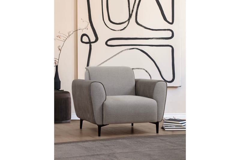 Rebelo Fåtölj - Grå - Möbler - Fåtölj & stolar - Fåtölj