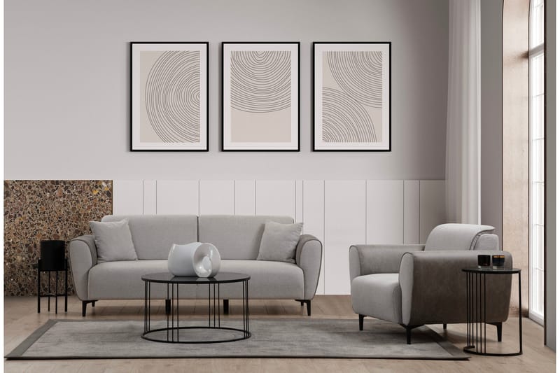 Rebelo Fåtölj - Grå - Möbler - Fåtölj & stolar - Fåtölj