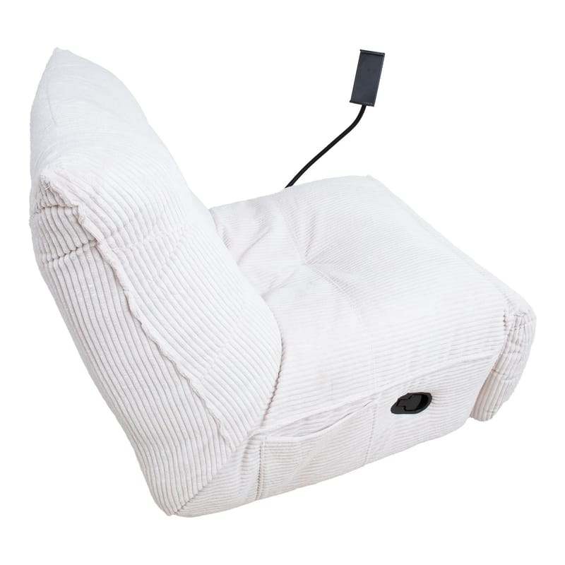 Recliner vilstol Selor med manuell mekanism - creme - Möbler - Fåtölj & stolar - Fåtölj - Biofåtölj & reclinerfåtölj