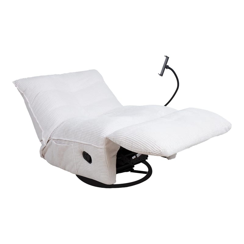 Recliner vilstol Selor med manuell mekanism - creme - Möbler - Fåtölj & stolar - Fåtölj - Biofåtölj & reclinerfåtölj