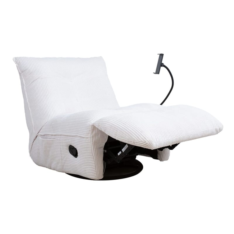 Recliner vilstol Selor med manuell mekanism - creme - Möbler - Fåtölj & stolar - Fåtölj - Biofåtölj & reclinerfåtölj