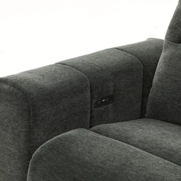 Reclinerfåtölj Ödmark med elektrisk mekanism - grå - Möbler - Fåtölj & stolar - Fåtölj - Biofåtölj & reclinerfåtölj