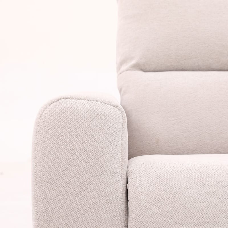 Reclinerfåtölj Ödmark med elektrisk mekanism - ljusbeige - Möbler - Fåtölj & stolar - Fåtölj - Biofåtölj & reclinerfåtölj