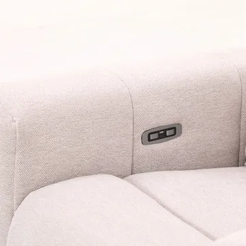 Reclinerfåtölj Ödmark med elektrisk mekanism - ljusbeige - Möbler - Fåtölj & stolar - Fåtölj - Biofåtölj & reclinerfåtölj