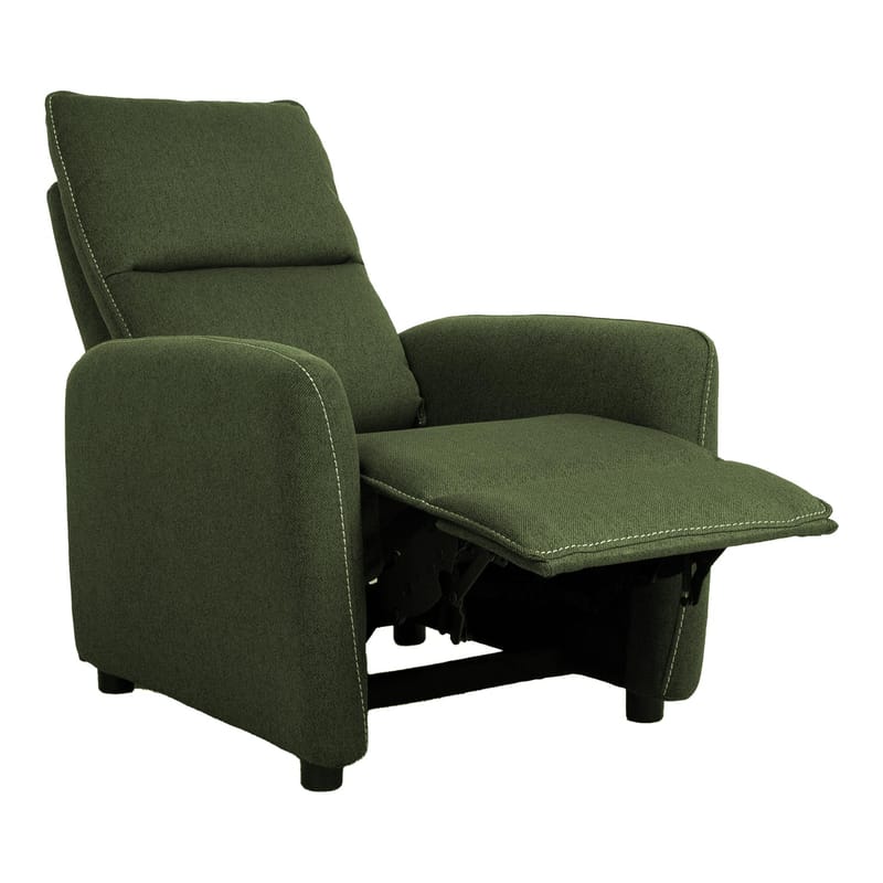 Reclinerfåtölj Örsvik med push back-mekanism - grön - Möbler - Fåtölj & stolar - Fåtölj - Biofåtölj & reclinerfåtölj