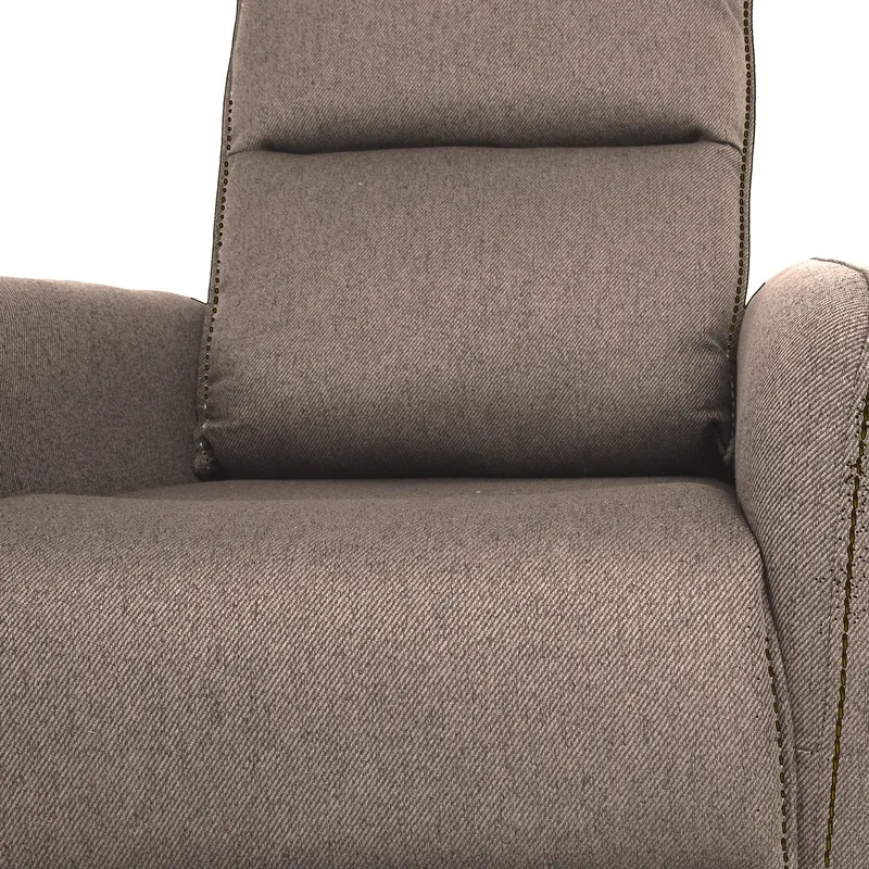 Reclinerfåtölj Örsvik med push back-mekanism - Beige - Möbler - Fåtölj & stolar - Fåtölj - Biofåtölj & reclinerfåtölj
