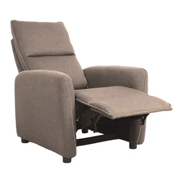 Reclinerfåtölj Örsvik med push back-mekanism - Beige - Möbler - Fåtölj & stolar - Fåtölj - Biofåtölj & reclinerfåtölj