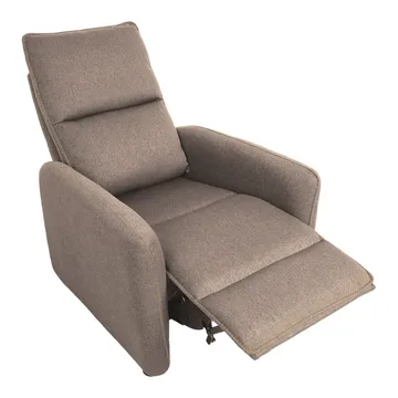 Reclinerfåtölj Örsvik med push back-mekanism - Beige - Möbler - Fåtölj & stolar - Fåtölj - Biofåtölj & reclinerfåtölj