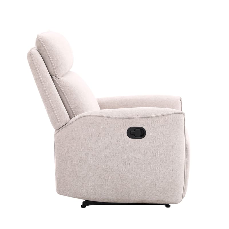 Reclinerfåtölj Östvik med manuell mekanism - beige - Möbler - Fåtölj & stolar - Fåtölj - Biofåtölj & reclinerfåtölj