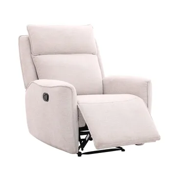 Reclinerfåtölj Östvik med manuell mekanism - beige - Möbler - Fåtölj & stolar - Fåtölj - Biofåtölj & reclinerfåtölj