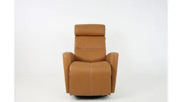 Reclinerfåtölj Bulgarsk - Cognac - Möbler - Fåtölj & stolar - Fåtölj - Snurrfåtölj