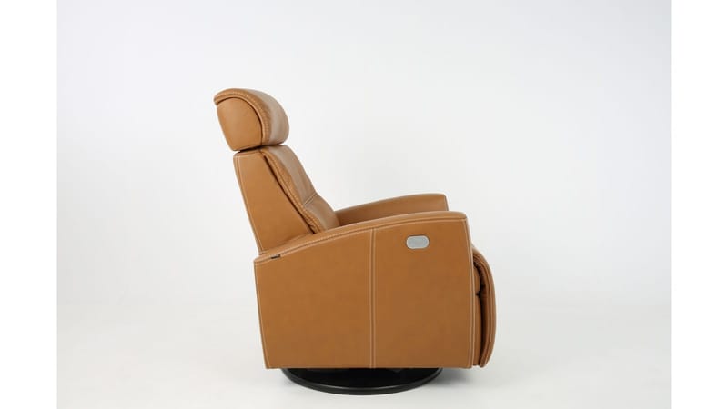 Reclinerfåtölj Bulgarsk - Cognac - Möbler - Fåtölj & stolar - Fåtölj - Snurrfåtölj