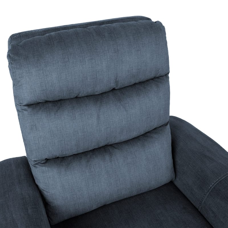 Reclinerfåtölj Darvi med elektrisk mekanism - blå - Möbler - Fåtölj & stolar - Fåtölj - Biofåtölj & reclinerfåtölj
