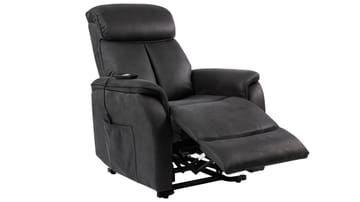 Reclinerfåtölj Eirvik med Elektrisk Lift - lacey grey - Möbler - Fåtölj & stolar - Fåtölj