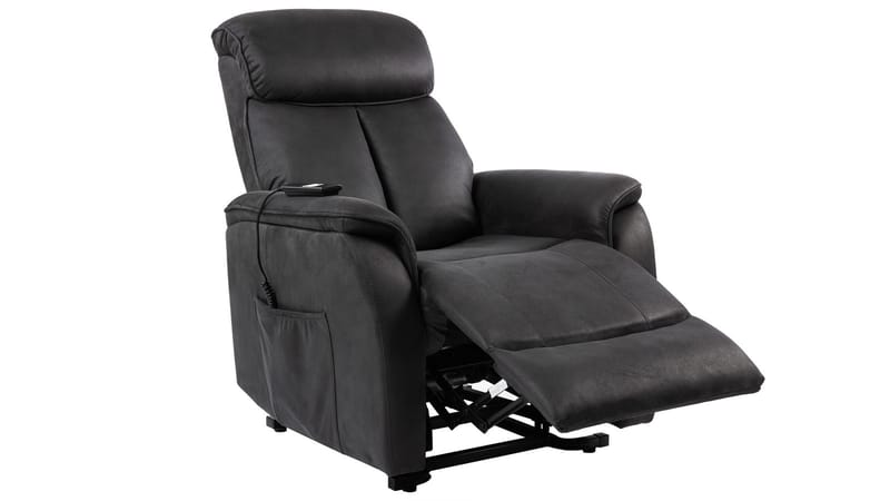 Reclinerfåtölj Eirvik med Elektrisk Lift - lacey grey - Möbler - Fåtölj & stolar - Fåtölj
