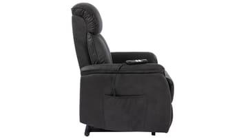 Reclinerfåtölj Eirvik med Elektrisk Lift - lacey grey - Möbler - Fåtölj & stolar - Fåtölj