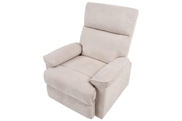 Reclinerfåtölj Everton - Beige - Möbler - Fåtölj & stolar - Fåtölj - Liggfåtölj