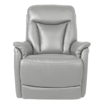 Reclinerfåtölj Gårdal med elektrisk lyftmekanism läder - Beige - Möbler - Fåtölj & stolar - Fåtölj