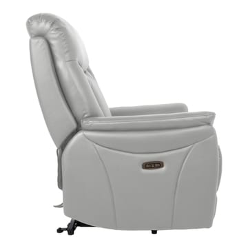 Reclinerfåtölj Gårdal med elektrisk lyftmekanism läder - Beige - Möbler - Fåtölj & stolar - Fåt ölj