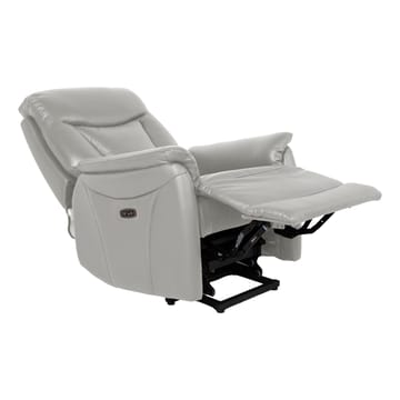 Reclinerfåtölj Gårdal med elektrisk lyftmekanism läder - Beige - Möbler - Fåtölj & stolar - Fåtölj