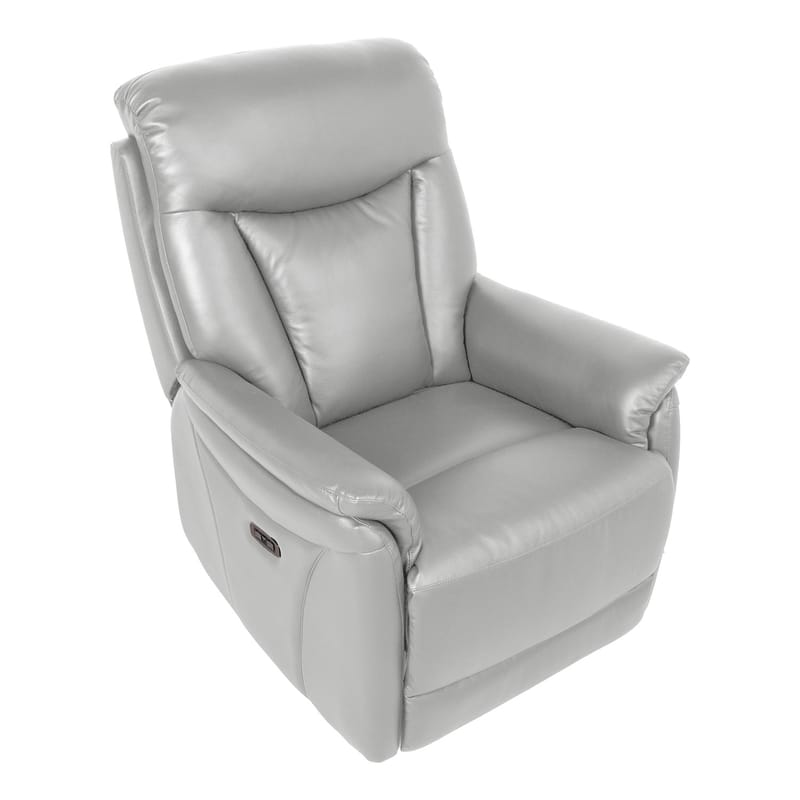 Reclinerfåtölj Gårdal med elektrisk lyftmekanism läder - Beige - Möbler - Fåtölj & stolar - Fåtölj