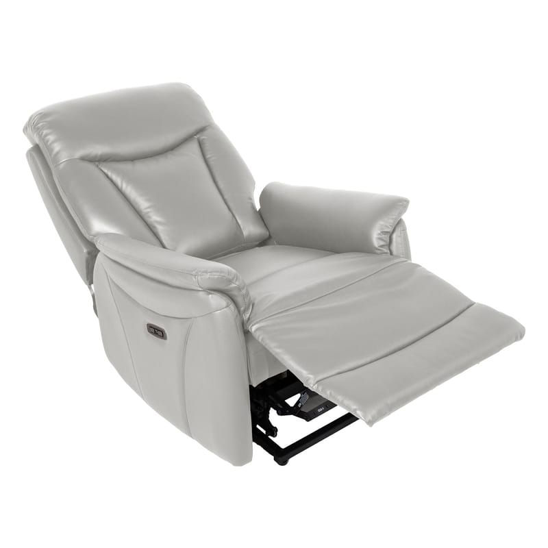 Reclinerfåtölj Gårdal med elektrisk lyftmekanism läder - Beige - Möbler - Fåtölj & stolar - Fåtölj
