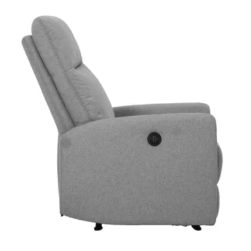 Reclinerfåtölj Gränor med elektrisk mekanism - ljusgrå - Möbler - Fåtölj & stolar - Fåtölj - Biofåtölj & reclinerfåtölj