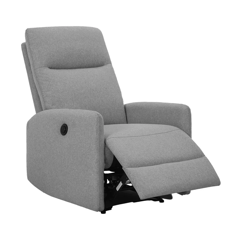 Reclinerfåtölj Gränor med elektrisk mekanism - ljusgrå - Möbler - Fåtölj & stolar - Fåtölj - Biofåtölj & reclinerfåtölj