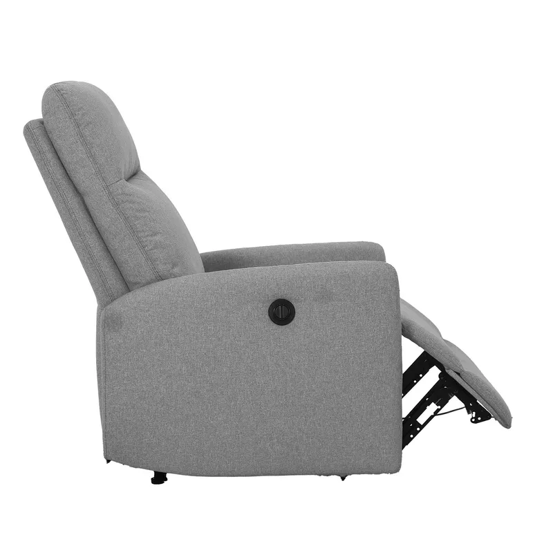 Reclinerfåtölj Gränor med elektrisk mekanism - ljusgrå - Möbler - Fåtölj & stolar - Fåtölj - Biofåtölj & reclinerfåtölj