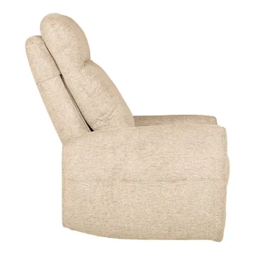 Reclinerfåtölj Gränor med elektrisk mekanism och massagefunktion - Beige - Möbler - Fåtölj & stolar - Fåtölj - Massagestol & massagefåtölj
