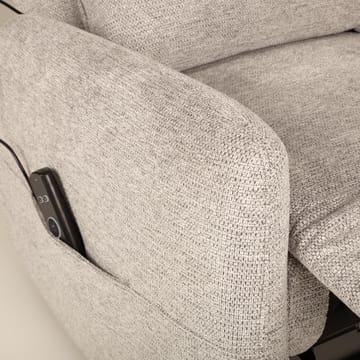 Reclinerfåtölj Gränor med elektrisk mekanism och massagefunktion - Grå - Möbler - Fåtölj & stolar - Fåtölj - Massagestol & massagefåtölj