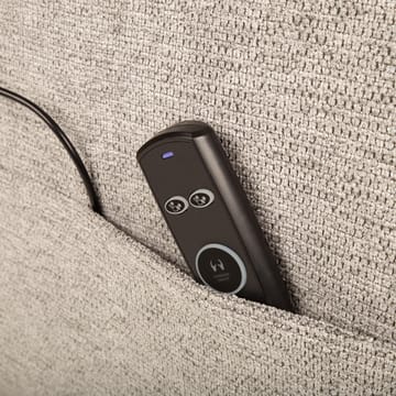 Reclinerfåtölj Gränor med elektrisk mekanism och massagefunktion - Grå - Möbler - Fåtölj & stolar - Fåtölj - Massagestol & massagefåtölj