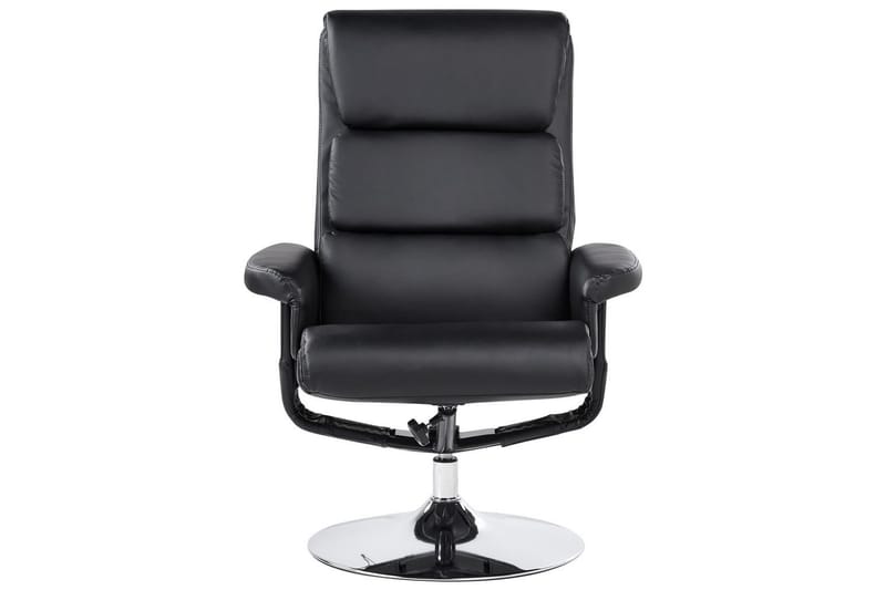 Reclinerfåtölj Legend - Svart, Silver - Möbler - Fåtölj & stolar - Fåtölj - Massagestol & massagefåtölj