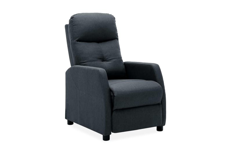 Reclinerfåtölj mörkgrå tyg - Biofåtölj & reclinerfåtölj