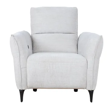 Reclinerfåtölj Näsdal med elektrisk mekanism - ljusbeige - Möbler - Fåtölj & stolar - Fåtölj - Biofåtölj & reclinerfåtölj