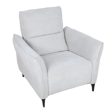 Reclinerfåtölj Näsdal med elektrisk mekanism - ljusbeige - Möbler - Fåtölj & stolar - Fåtölj - Biofåtölj & reclinerfåtölj