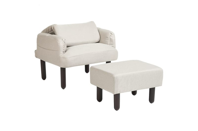 Reclinerfåtölj Oland - Beige, brun - Möbler - Fåtölj & stolar - Fåtölj - Liggfåtölj