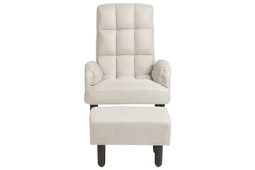 Reclinerfåtölj Oland - Beige, brun - Möbler - Fåtölj & stolar - Fåtölj - Liggfåtölj