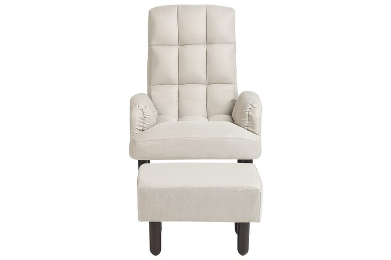 Reclinerfåtölj Oland - Beige, brun - Möbler - Fåtölj & stolar - Fåtölj - Liggfåtölj