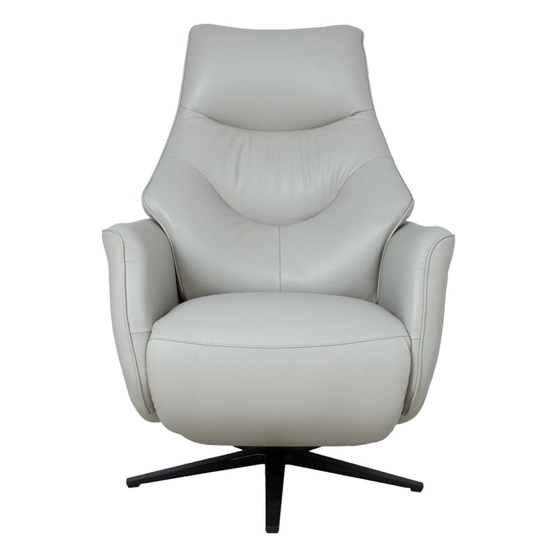 Reclinerfåtölj Rosdal med elektrisk mekanism - beige läder - Möbler - Fåtölj & stolar - Fåtölj - Biofåtölj & reclinerfåtölj