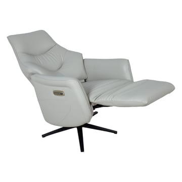 Reclinerfåtölj Rosdal med elektrisk mekanism - beige läder - Möbler - Fåtölj & stolar - Fåtölj - Biofåtölj & reclinerfåtölj